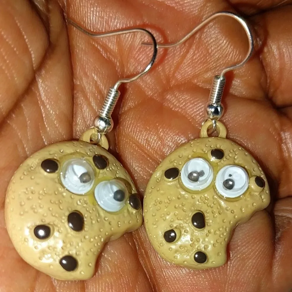 Super Cute Cookie earrings For Kids And Adults - Picture 3 of 6